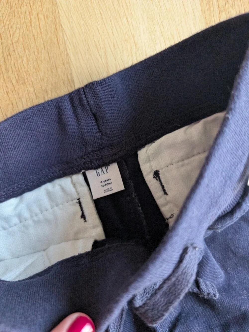 NWT GAP Navy Blue Cotton Drawstring Shorts